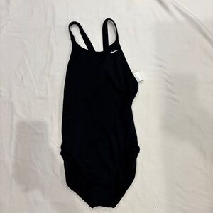 Nike HydraStrong Women’s One-Piece Swimsuit – Black – Size 6